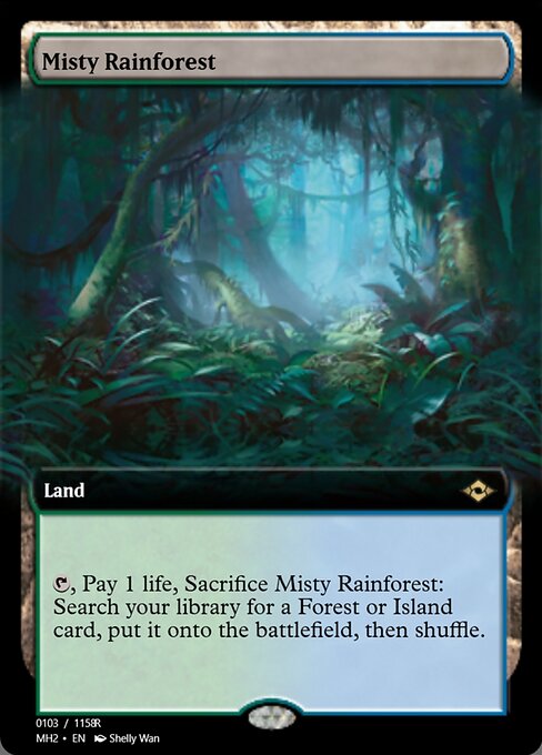 Misty Rainforest (Magic Online Promos #91407)