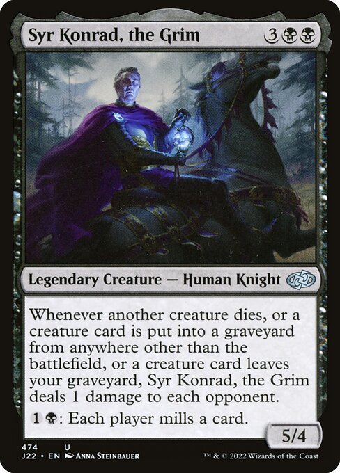 Syr Konrad, the Grim (j22) 474