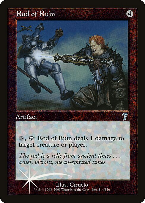 Rod of Ruin card image