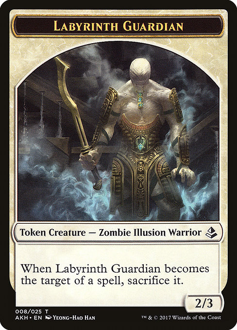 Labyrinth Guardian (Amonkhet Tokens #8)