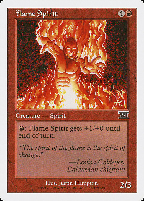 Flame Spirit (Classic Sixth Edition #179)
