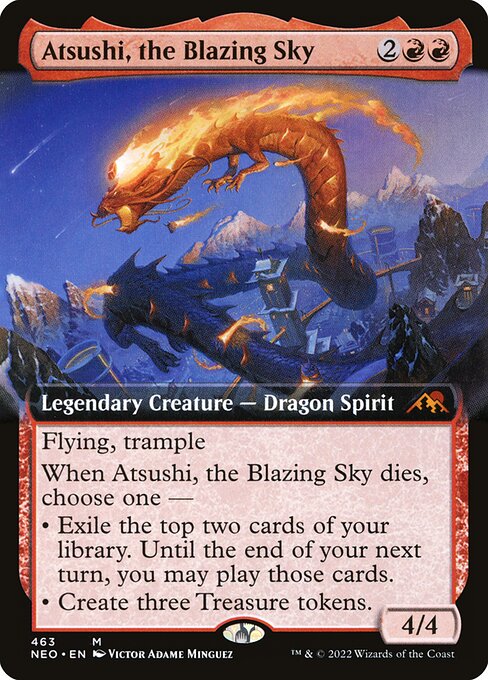 Atsushi, the Blazing Sky card image