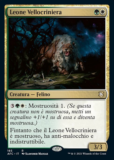 Fleecemane Lion (Forgotten Realms Commander #185)