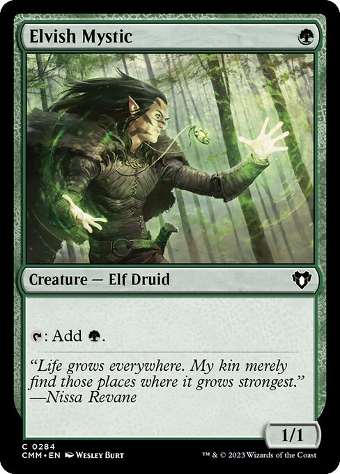 Elvish Mystic (Commander Masters #284)
