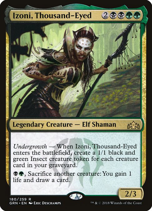 Izoni, Thousand-Eyed (Guilds of Ravnica #180)