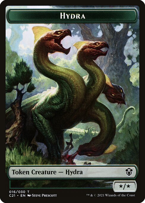 Hydra (Commander 2021 Tokens #16)