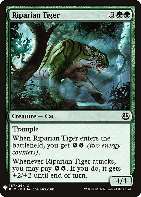 Riparian Tiger (Mystery Booster #1314)