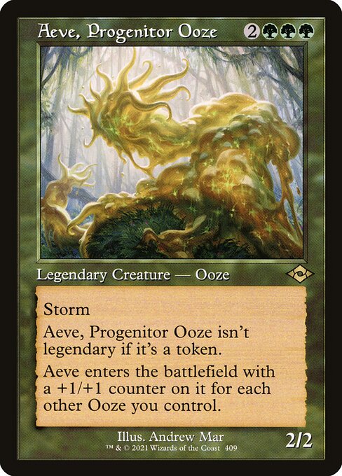 Aeve, Progenitor Ooze (Modern Horizons 2 #409)