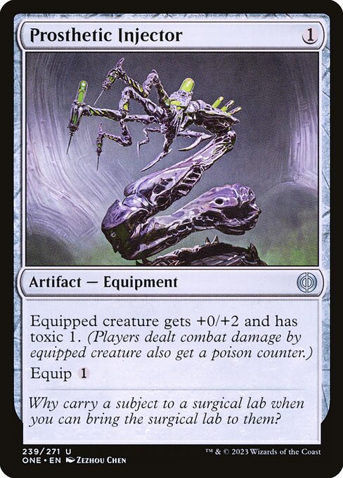 Prosthetic Injector (Phyrexia: All Will Be One #239)