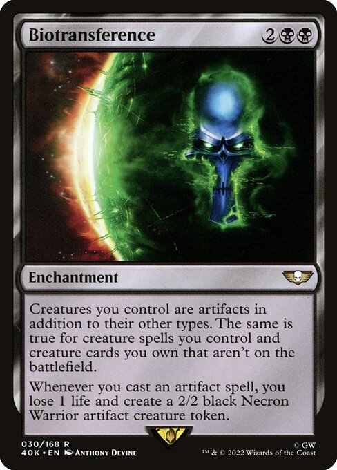 Biotransference (40k) 30 Biotransference (40k) 30