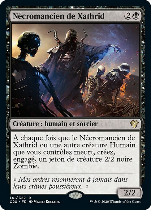Xathrid Necromancer (Commander 2020 #141)