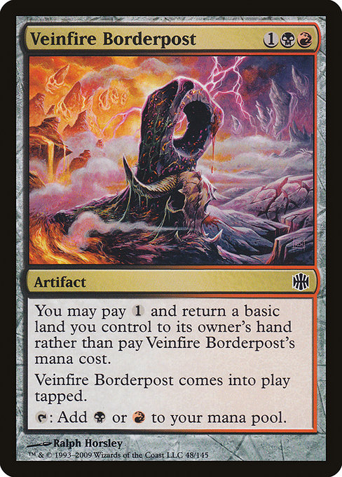 Veinfire Borderpost (Alara Reborn #48)