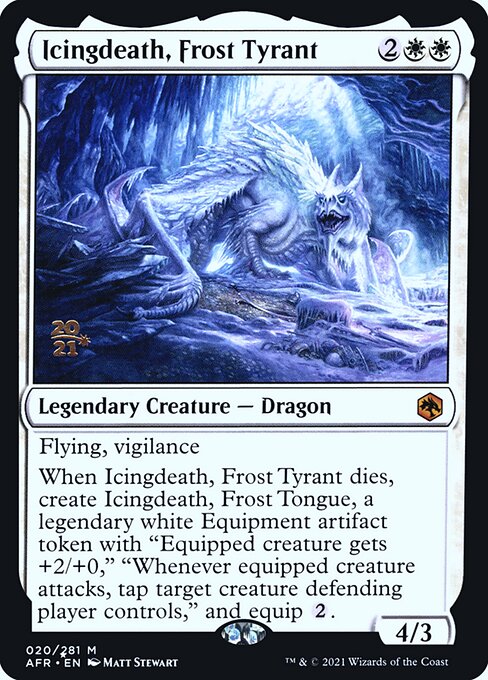 Icingdeath, Frost Tyrant (Adventures in the Forgotten Realms Promos #20s)