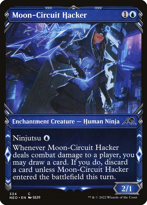 オーディオ機器 ケーブル/シールド Moon-Circuit Hacker · Kamigawa: Neon Dynasty (NEO) #334 · Scryfall 