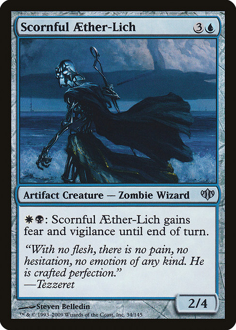 Scornful Aether-Lich card image