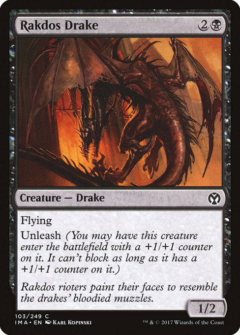 Rakdos Drake (Iconic Masters #103)