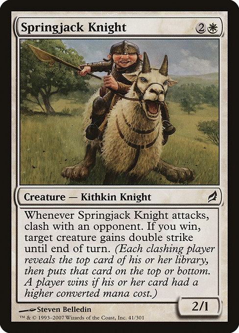 Springjack Knight (Lorwyn #41)