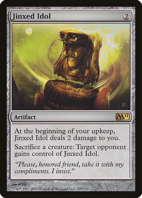 Jinxed Idol (Magic 2011 #208)