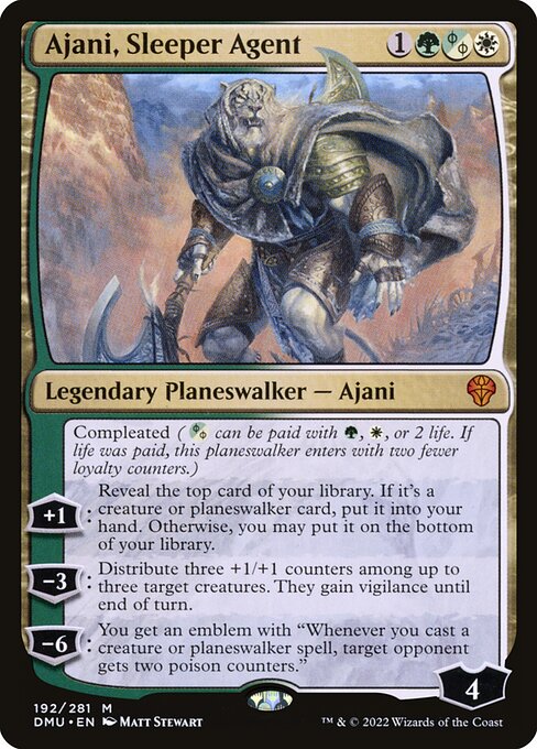 Ajani, Sleeper Agent (dmu) 192 Ajani, Sleeper Agent (dmu) 192