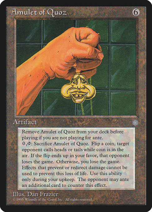 Amulet of Quoz card image