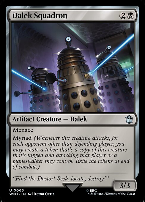 Escadron de Daleks|Dalek Squadron