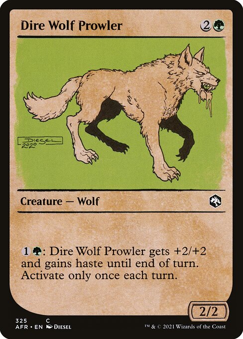 Rôdeur loup sanguinaire|Dire Wolf Prowler