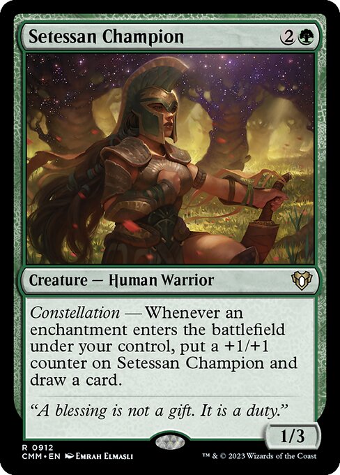 Setessan Champion (Commander Masters #912)