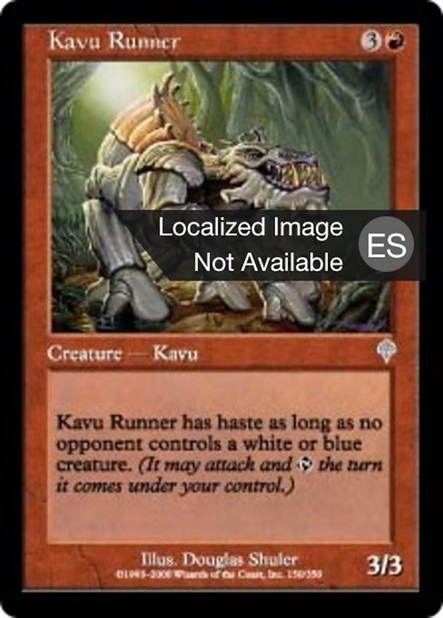 Kavu Runner (Invasion #150)