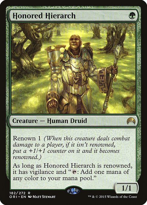 Hiérarche honoré|Honored Hierarch