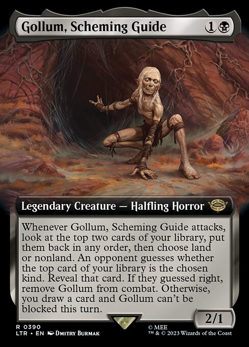 Gollum, Scheming Guide (ltr) 390