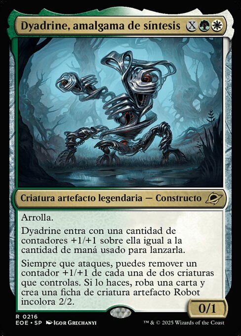 Dyadrine, Synthesis Amalgam