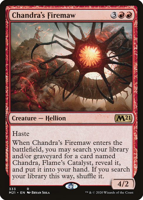 Chandra's Firemaw (Core Set 2021 #333)