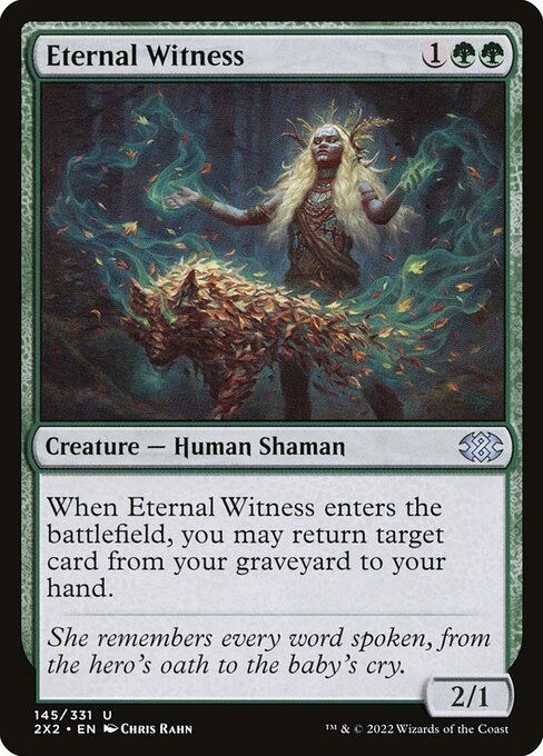 Eternal Witness (Double Masters 2022 #145)