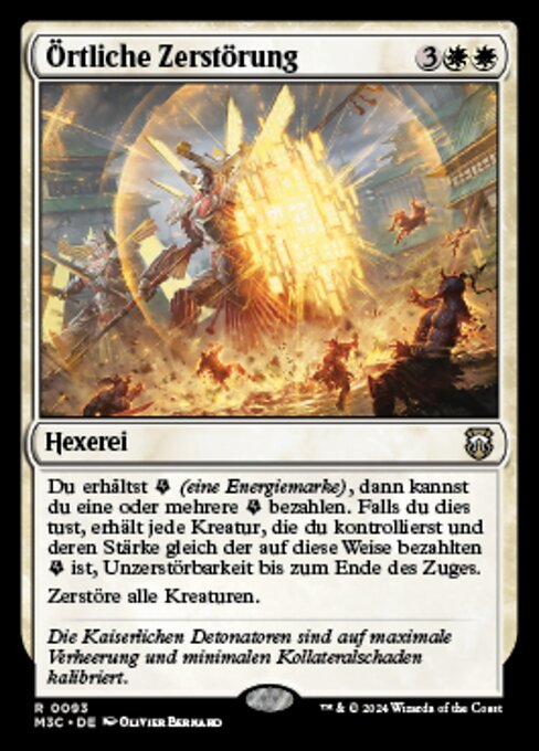 Localized Destruction