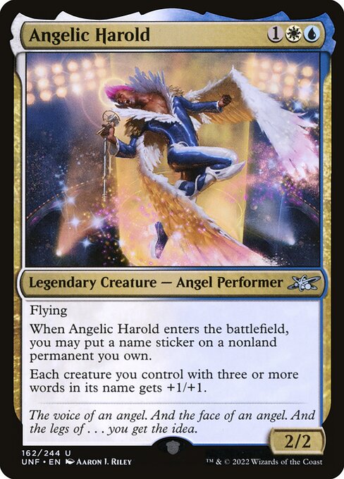 Angelic Harold (Unfinity #162)