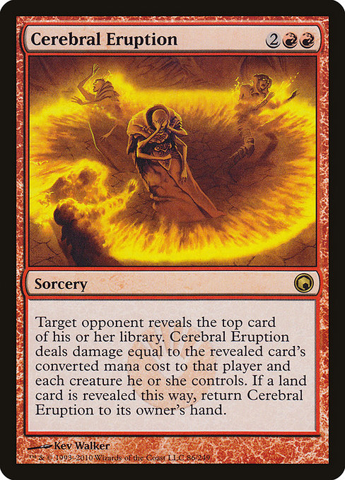 Cerebral Eruption (Scars of Mirrodin #86)