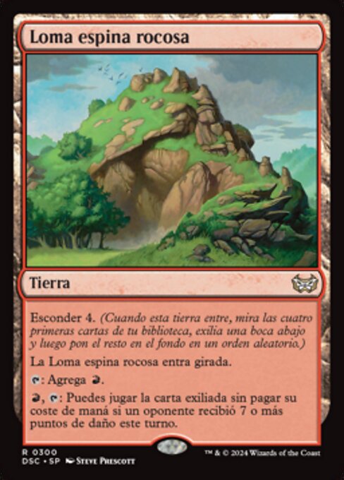Loma espina rocosa