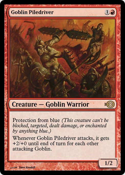 Goblin Piledriver (Magic Online Promos #31415)
