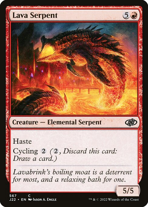 Lava Serpent (j22) 567