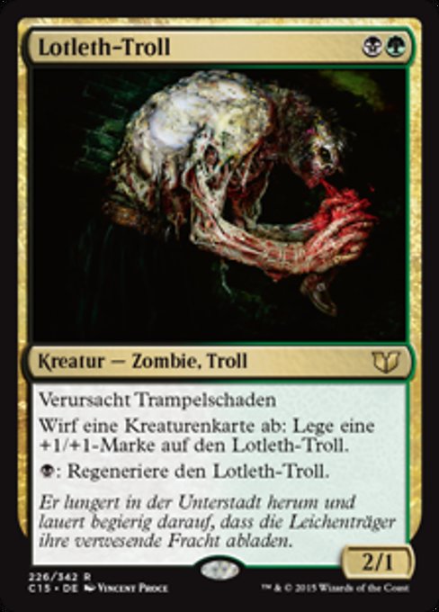 Lotleth Troll (Commander 2015 #226)