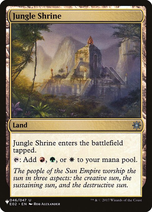 Jungle Shrine (plst) E02-46