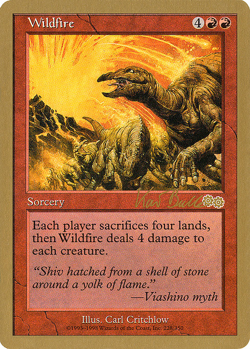 Wildfire (World Championship Decks 1999 #kb228)
