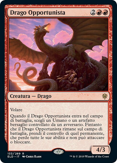 Opportunistic Dragon (Throne of Eldraine #133)