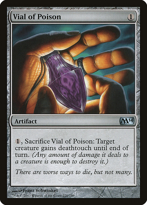 Vial of Poison (Magic 2014 #226)