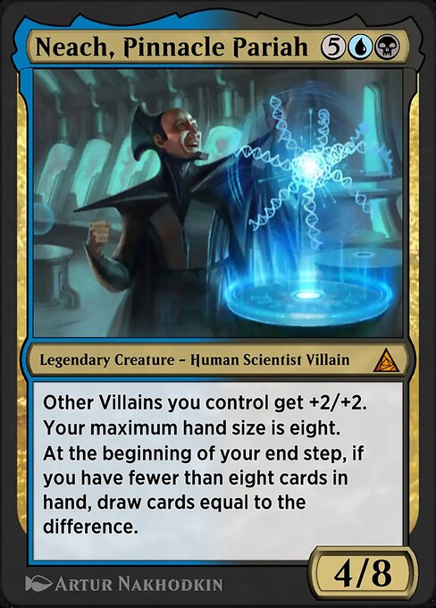 Doctor Octopus, Master Planner magic the gathering card art