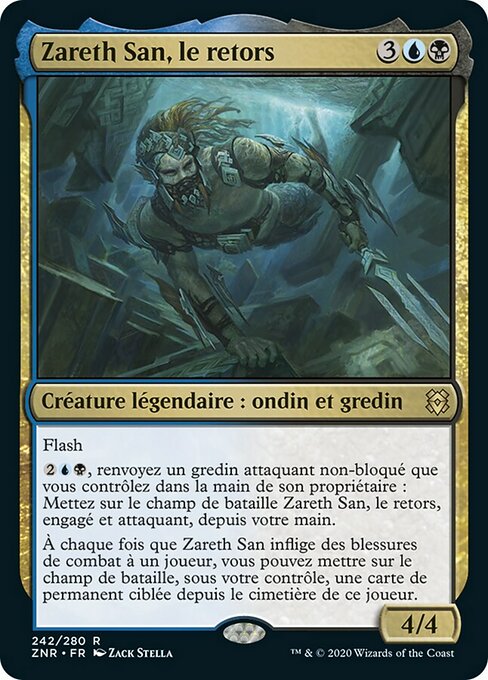 Zareth San, the Trickster (Zendikar Rising #242)