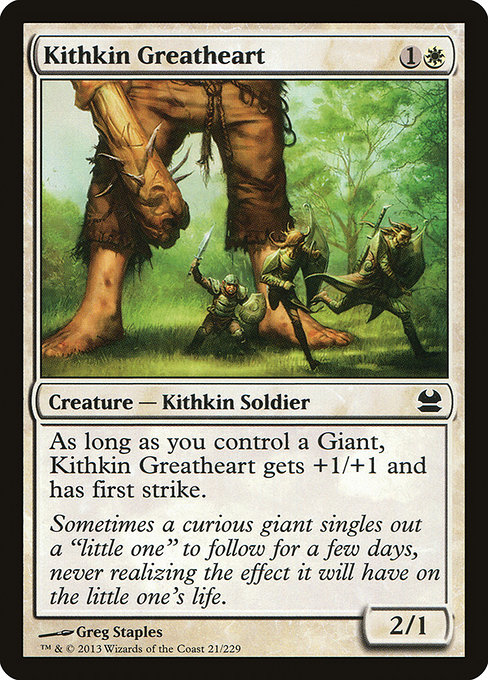 Kithkin Greatheart (Modern Masters #21)