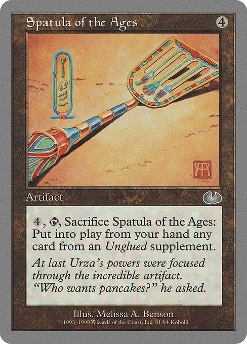 Spatula of the Ages (Unglued #81)