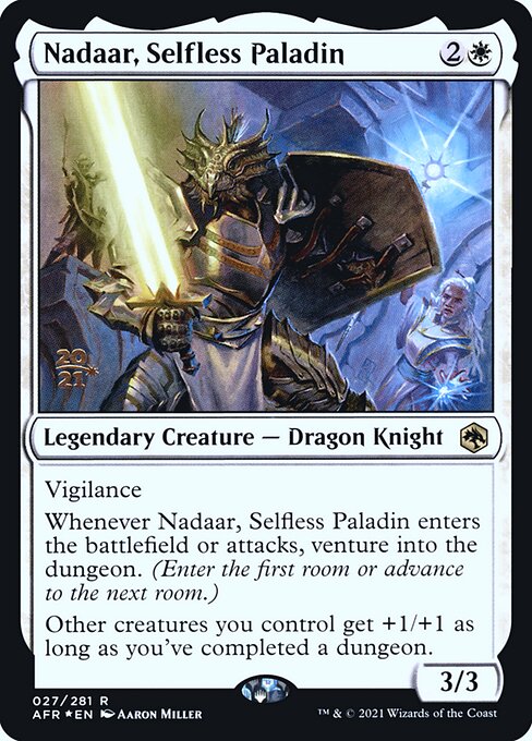 Nadaar, Selfless Paladin (Adventures in the Forgotten Realms Promos #27s)
