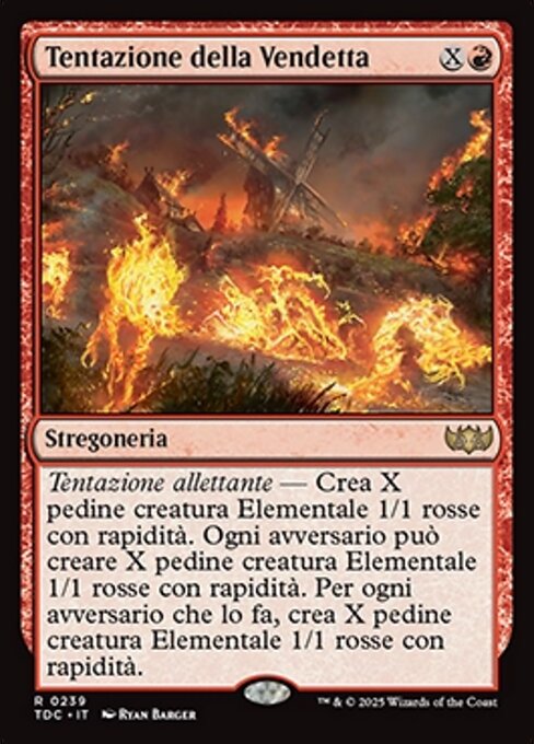 Tentazione della Vendetta